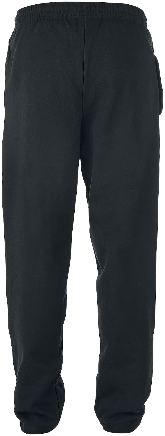 Assassin's Creed Valhalla - Raven & Symbol Hombre Pantalones de deporte Negro Ancho