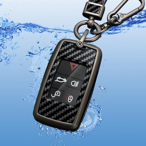 Boîtier clé Jaguar E-PACE rouge 5 boutons cassé remplacement