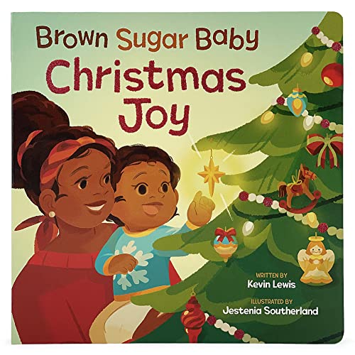 Image of Brown Sugar Baby Christmas Joy Board Book - Beautiful Holiday Story for Mothers and Newborns, Ages 0-3
