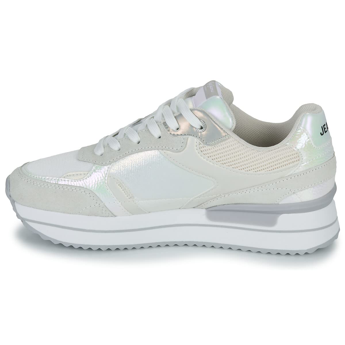 Pepe Jeans Rusper Pearl, Zapatilla con Plataforma Mujer