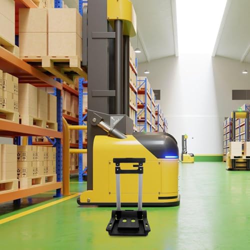 Carro de mano plegable de material resistente con ruedas robustas 5