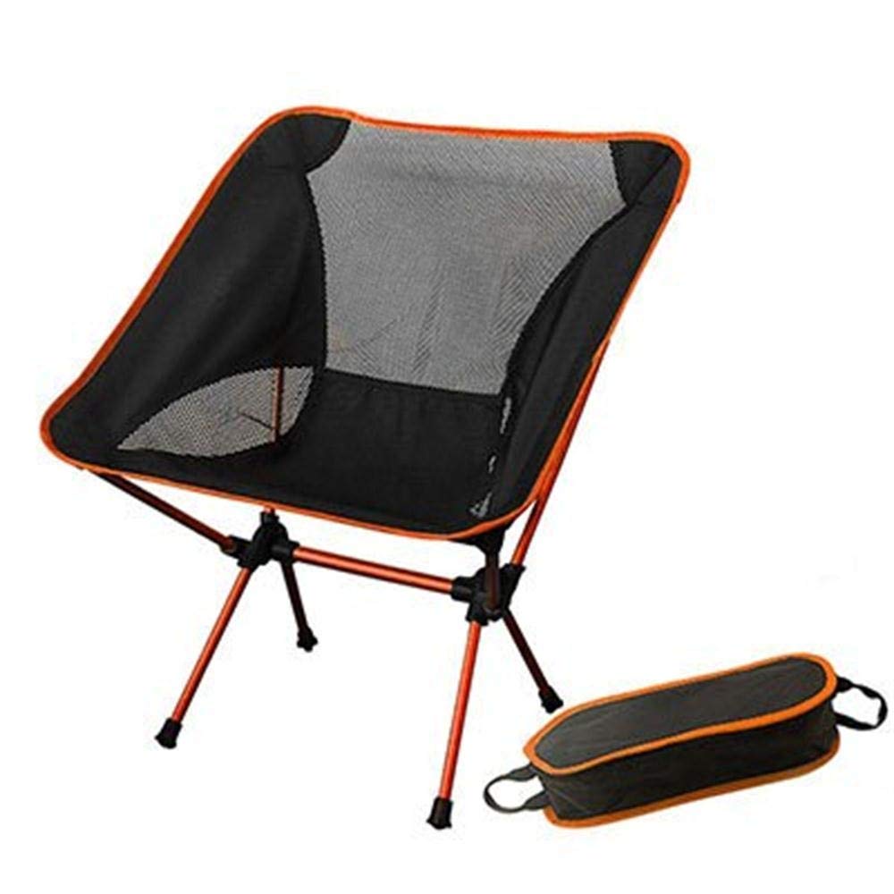 Portable Chair Lightweight Fishing Camping BBQ Chairs Folding Extended Hiking Seat Garden Ultralight Office Home Furniture Camp Chair (Color : 05)