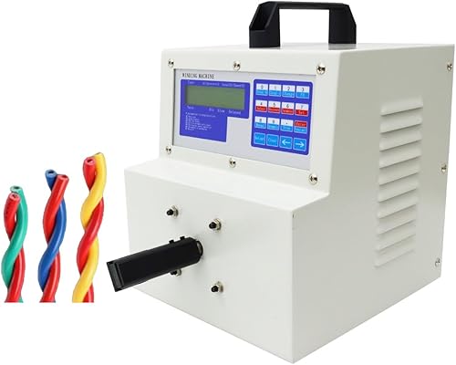 INTBUYING 110 V Twist Tie Machine Cable de alta velocidad de torsión de la máquina de alambre automático Twister