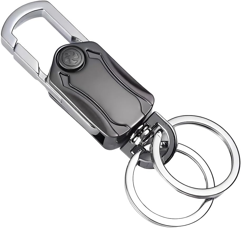 2 Pcs Car Keychain for BMW 8 Series Gran Coupé G16 2019-2025 Keyrings Holder Car Key Chain Accessories,B