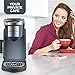 Mixpresso Single Cup Coffee Brewer - Quick Brew, One Touch Function, 12oz One Cup Grey Coffee Maker