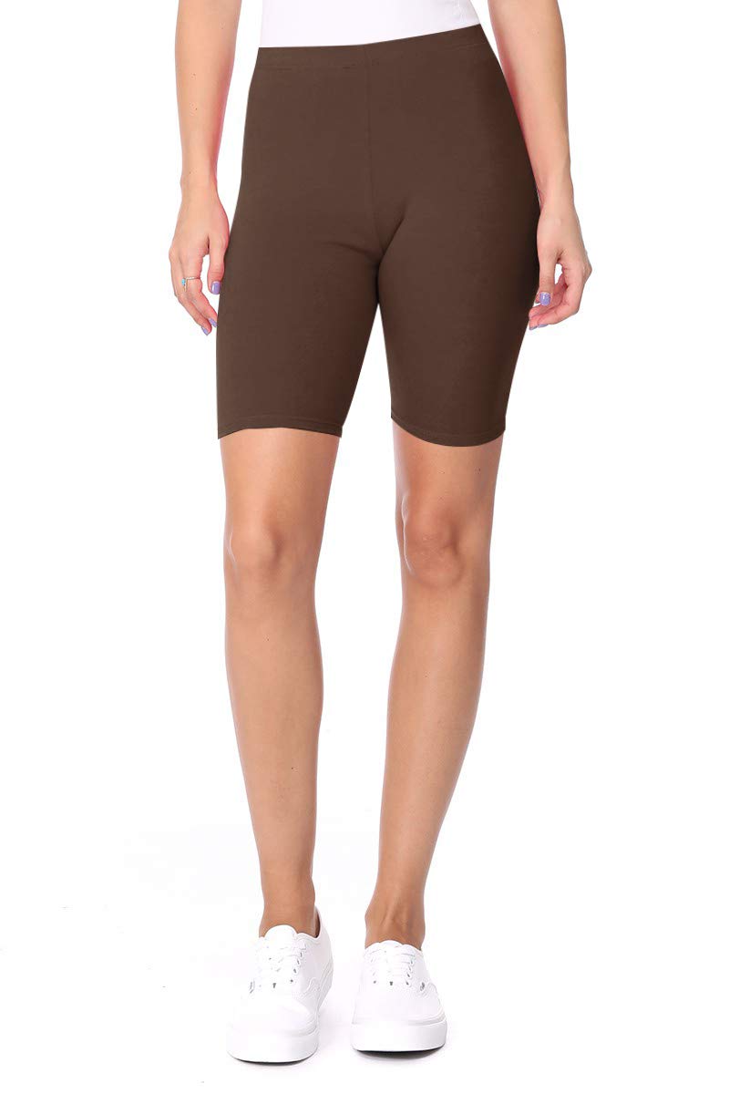 FashionJOA Women's Activewear Workout Cycling Yoga Running Biker Shorts