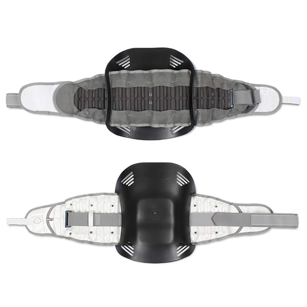 Faja Lumbar Fitness - Tractor de Hernia de Disco Lumbar Lumbar - para el Alivio del Dolor Lumbar, con Controlador de inflador Inteligente,L