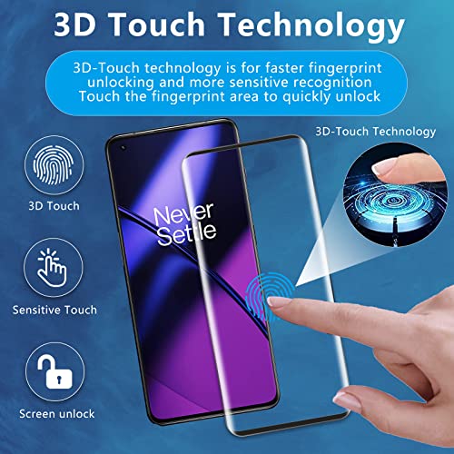 Aleecyn [2+2 Pezzi] Pellicola Vetro Temperato per