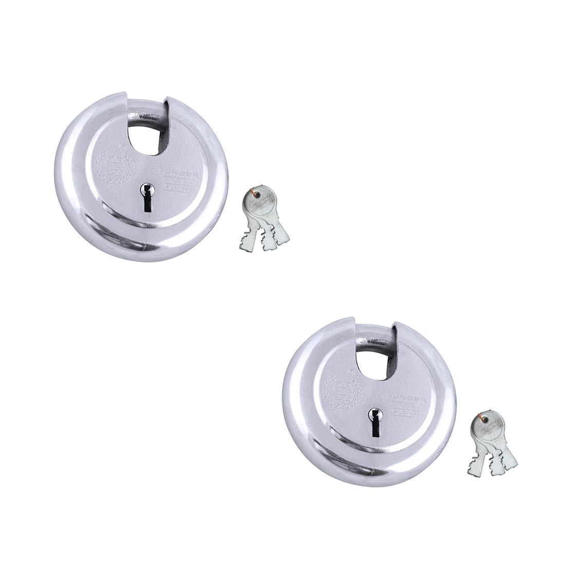 Harrison JAMA LOCK-0022 Key Padlock (Silver, Painted Finish) | Padlock, Padlocks, Locks for Home, Locks for Main Door — Amazon image 7