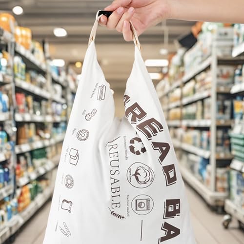 Bolsa de pan de cera de abeja eficiente con inserto extraíble lavable 4