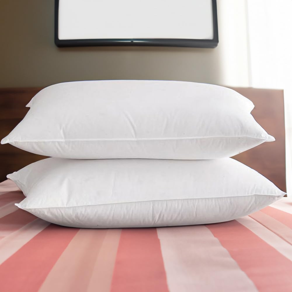 PLUS HOME Pack de 6 Unidad Relleno de Cojin o Almohada Antialergico Fibras Suaves y Ligeras 40 X 150 Cm