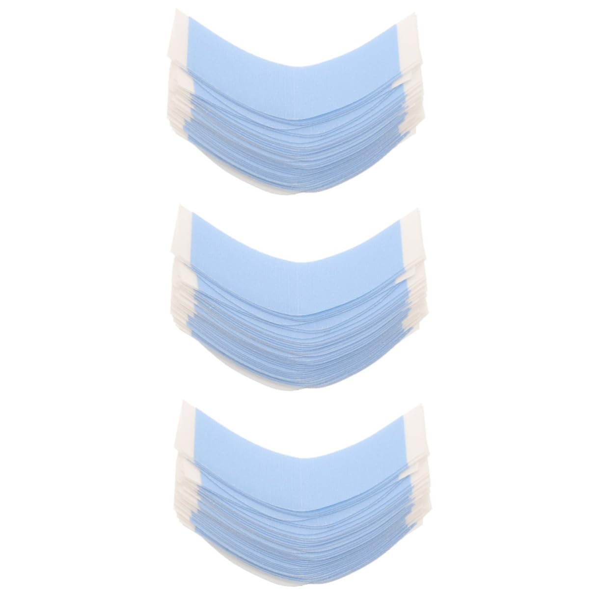 3 Series Película De Extensión De Cabello Acortar Pegamento De Cinta De Extensión De Cabello Adhesivo Para Extensiones De Cabello Cintas Para Extensiones De Cabello Pu 36 Hojas*3