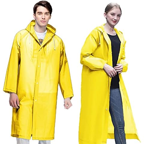 Poncho Pluie Azeekoom Jaune Cover