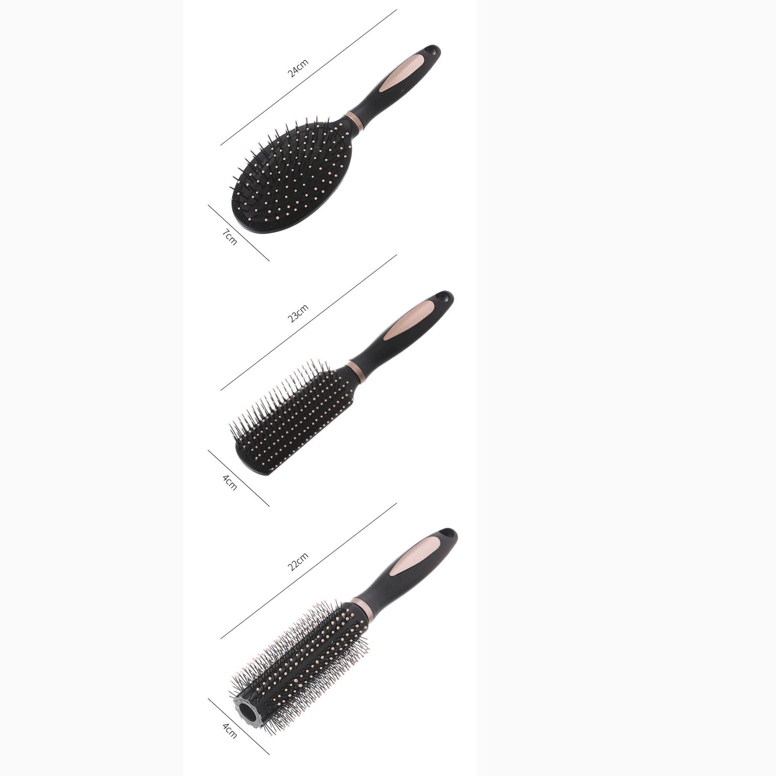 DieffematicSZ Grzebień Air Cushion Comb, Plastic Comb, Scalp Massage, Air Bag Comb, Curly Hair Comb, Rib Comb (Color : A)