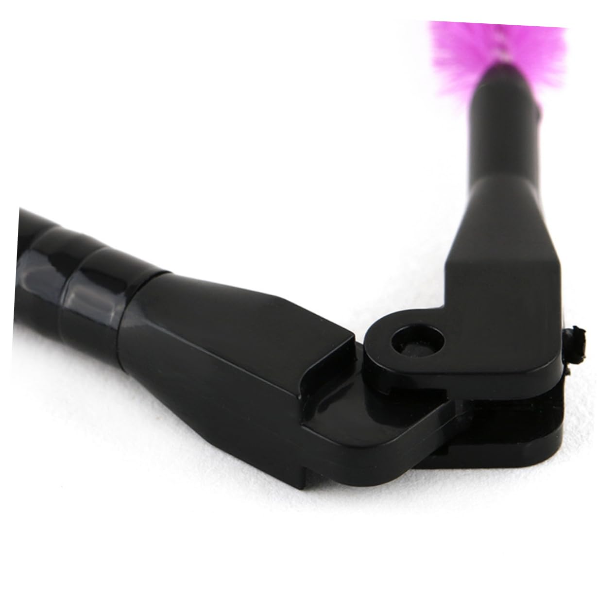 PartyKindom Double-ended Makeup Brush Eyebrow Comb Mascara Wands Beauty Brush Easy to Handle Wooden Handle Random