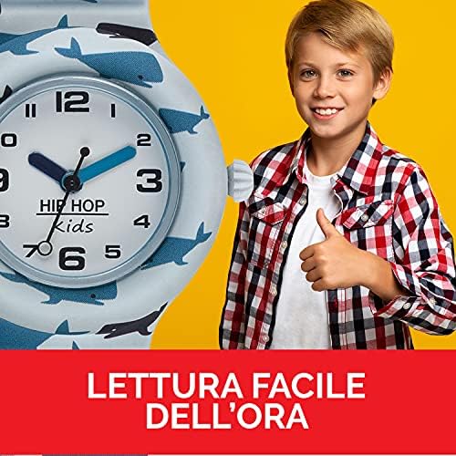 Orologio Bambina Hip Hop Unicorn - Cinturino Silicone Intercambiabile, Resistente All'Acqua - Foto 5