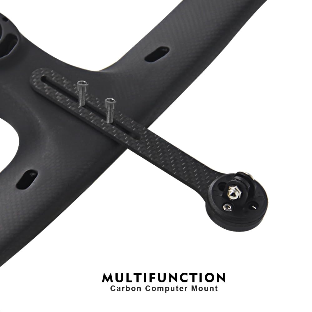 RXL SL Manillar de Bicicleta Soporte GPS Soporte Súperligero para computadora de Bicicleta Kit de Montaje para GPS en Manillar Integrado para Asegure Teléfonos Móviles,Cámaras&Linternas