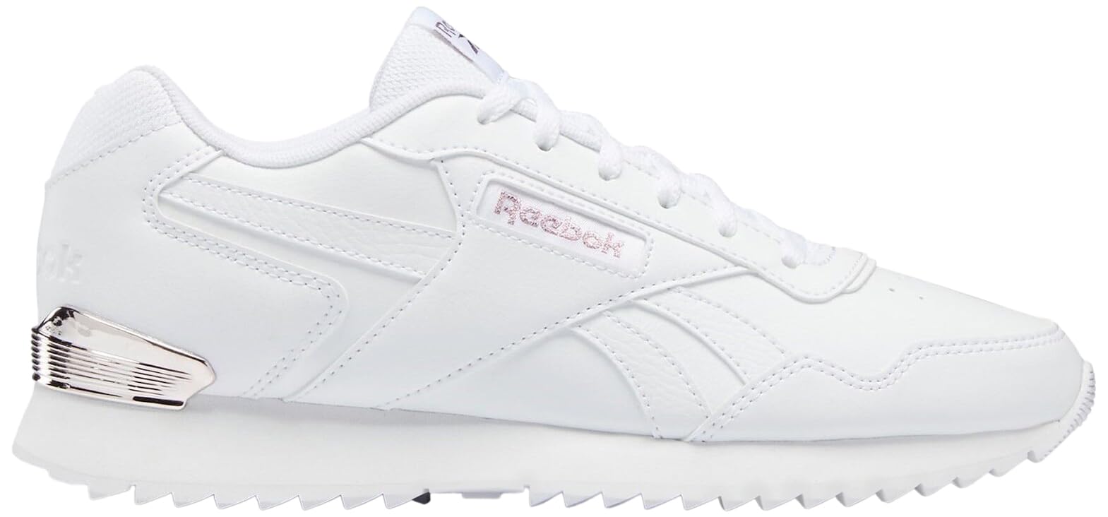 Reebok Femme Glide Ripple Clip - Baskets Blanches et Dorées