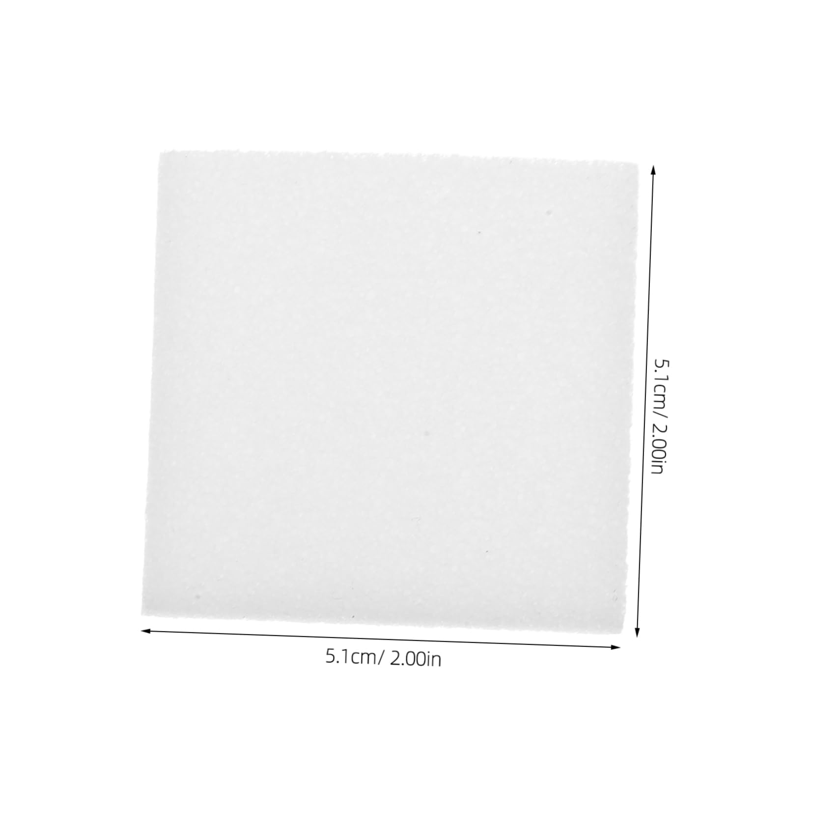 Cabilock 10pcs Square Cube Cases Mat Display Boxes for Minerals Jewelry Organizer Storage