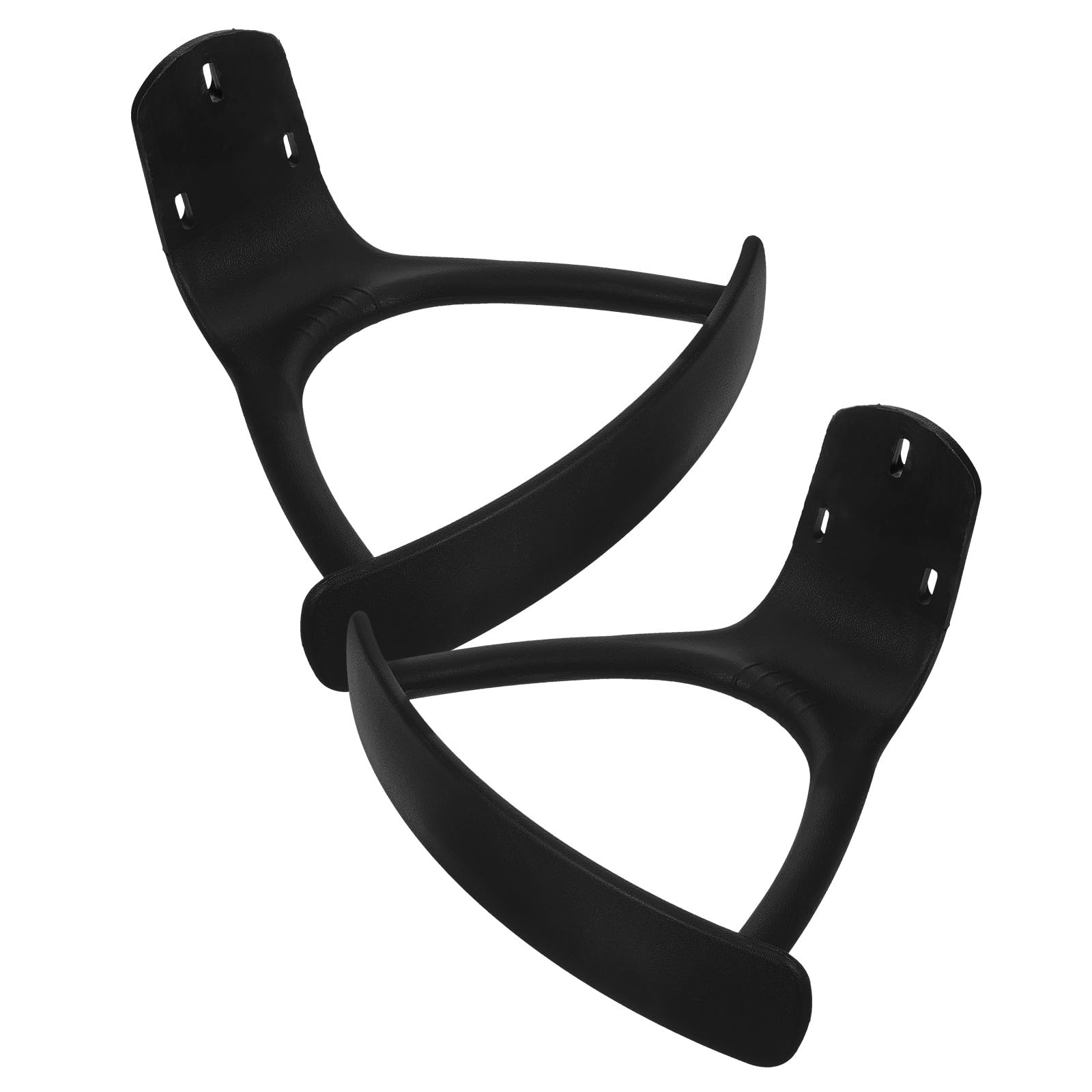 jojofuny Ricambio Ergonomico per Braccioli Sedia Ufficio in Plastico Nero, Supporto per Braccioli per Lavoratori D'ufficio e Donne Incinte, di Accessori Funzionali per Aumentare