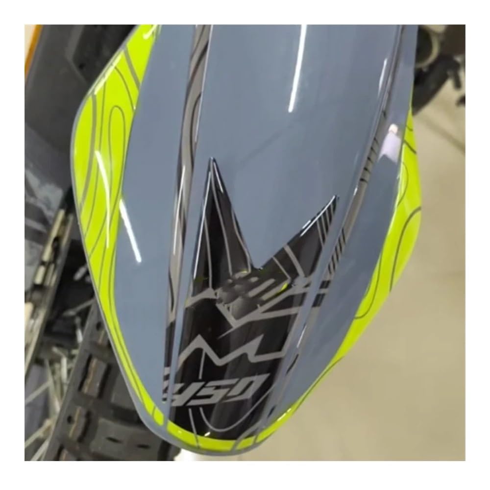 Protector De Depósito para Motocicleta para 450MT (Incluye Pegatinas, Y Protectores para Carenado). Incluye Deflector Viento Protector Deposito Moto