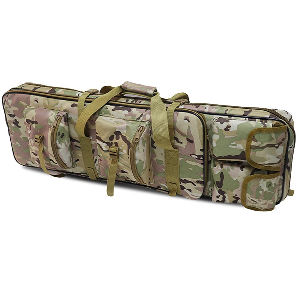 Bolsa De Armas,Funda Pistola,Funda Escopeta Caza,Bolsa para Rifle Funda para Transporte De Armas,Bolsa TáCtica con Correa De Hombro Funda De Nylon para Caza Pesca,CP-120cm