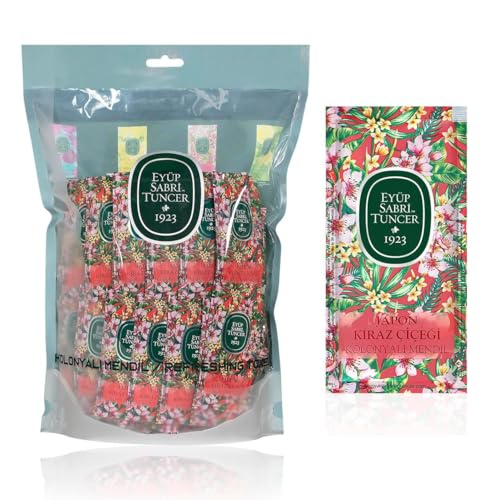Eyüp Sabri Tuncer Pañuelos japoneses de flores de cerezo, 5 x 10 cm, 150 unidades