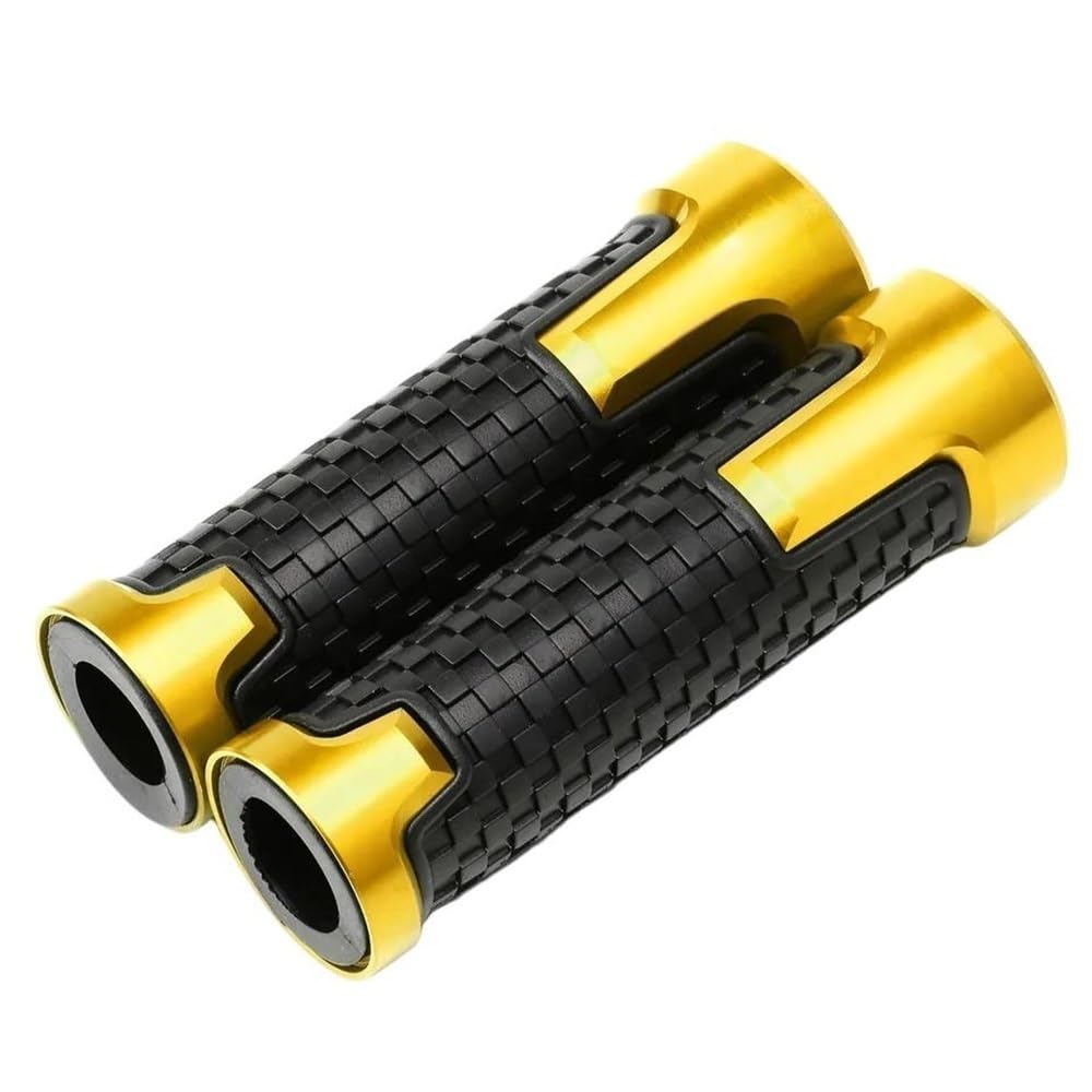 Puños de manillar de motocicleta antideslizantes F 850 GS tapón oro