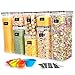 Vorratsdosen Set of 8, Luftdicht 2.8L/2L/1.4L/0.8L Aufbewahrungsbox Küche organizer BPA-frei Plastik Mit Deckel, Küchenorganisation Aufbewahrung für Mehl Kaba Nudeln Müsli Reis, MEHRWEG