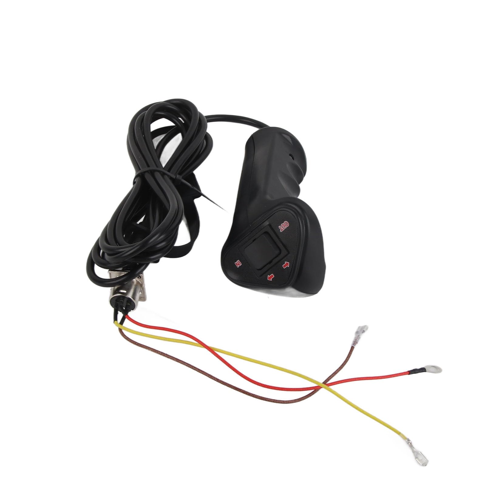 Telecomando Manuale Cablato per Verricello, Antinvecchiamento 12V‑24V 250A Maniglia per Verricello con Filo Resistente Alle Intemperie Cavo 3, 6 M Facile Installare