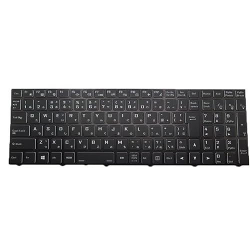 バックライト ノートパソコンキーボード互換 CLEVO X170 X170SM X170SM-G X170KM-G X17 日語 ブラックフレーム
