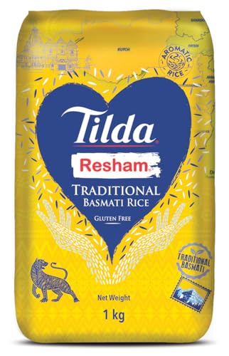 Image of Tilda Resham Pure Basmati Rice 1kg