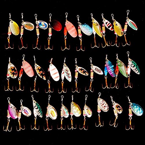 Lot De 13 Leurres De Pêche Assortis – Jigs En Forme De Poisson