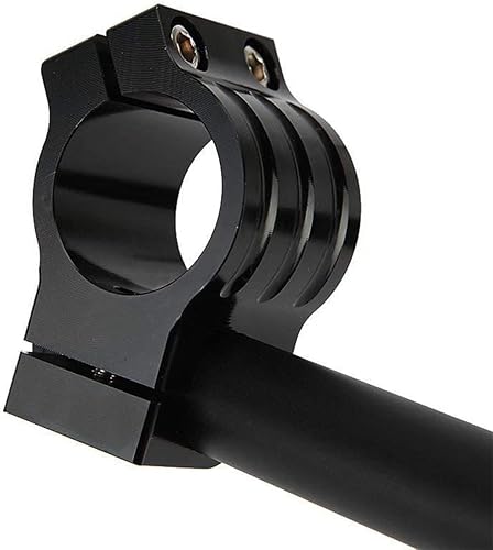 Miniatura 10 de Manillar de horquilla con clip para motocicleta compatible con Hon-da CB500 CB650 CB750 1969-1982 CBX CL77 MR250 SL350 CB450 CL450 CX500 GB500 GL500