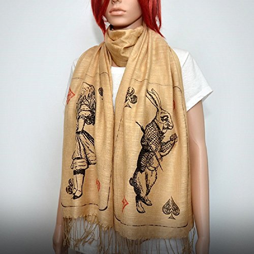 Alice's Adventures in Wonderland by Lewis Carroll Scarf4
