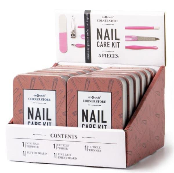 D.M. Merchandising 107551 Nail Care Kit 5 Piece - Pack of 12