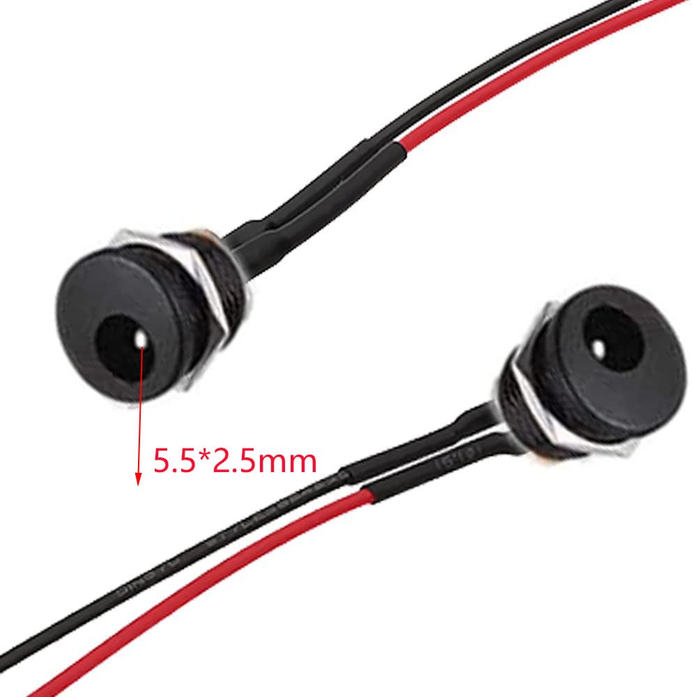 Cavo di alimentazione maschio femmina DC 12V 5.5x2