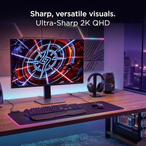 Image of TCL 27P2A 27 inch QHD Mini LED Gaming Monitor | 200Hz, 800 Nits Peak Brightness, 84 Dimming Zones, HDR600, Wide Color Gamut, 94% DCI-P3, CSOT HFS Panel, 0.3ms MPRT-Plus, Gray