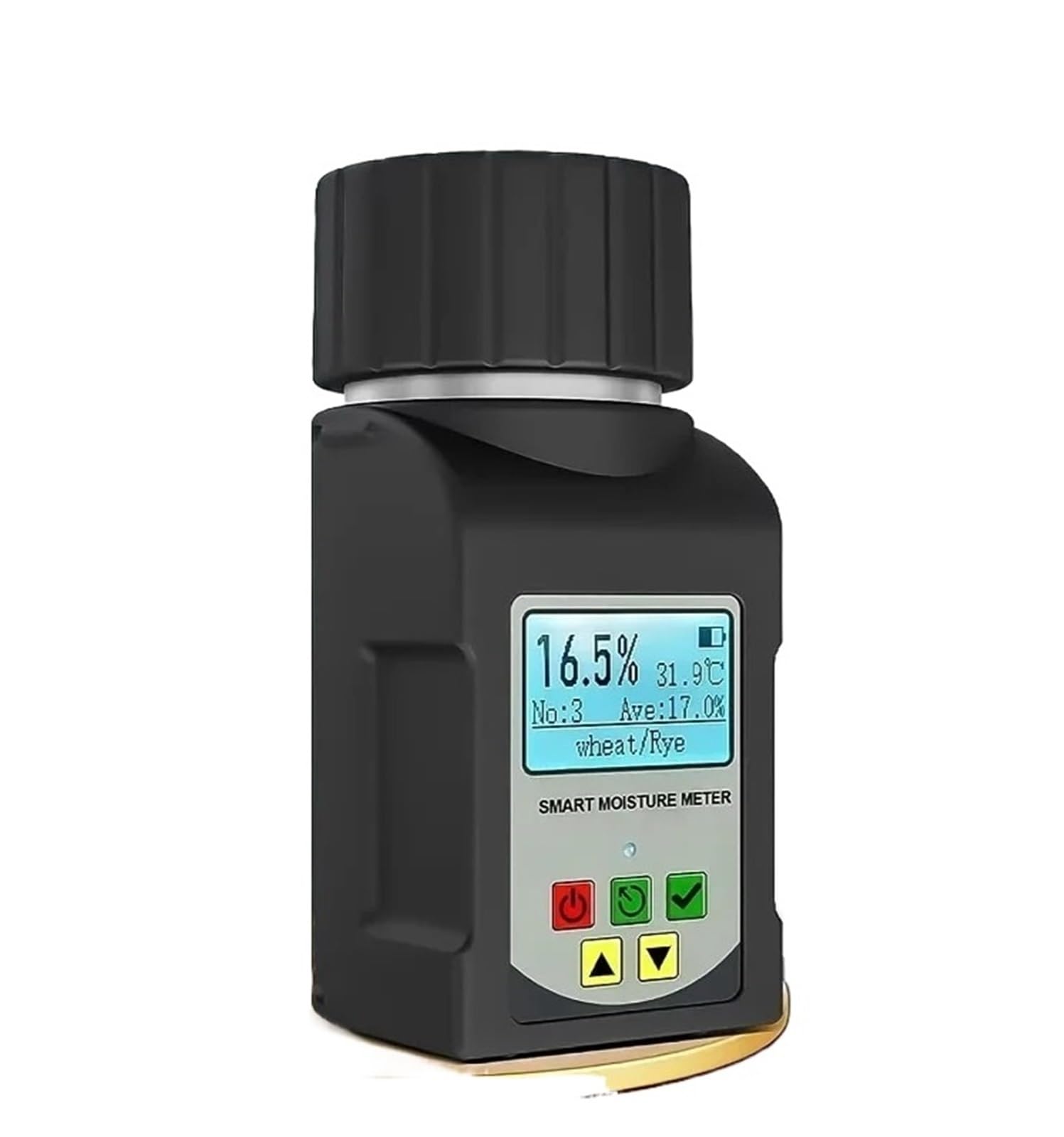 JVDDI Smart Digital Grain Moisture Meter Humidity Tester For 25 Kinds Grains Corn Coffee Wheat Seeds Hygrometer Moisture Analyze