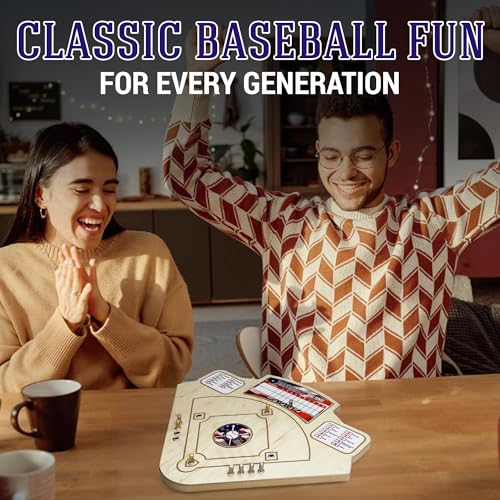 Across The Board Patriotic Baseball Game, Fun Baseball Gifts for 2 Players, Indoor &#038; Outdoor Family Bonding Activities, Fun Entertainment for Family Gatherings, Events &#038; More Game
