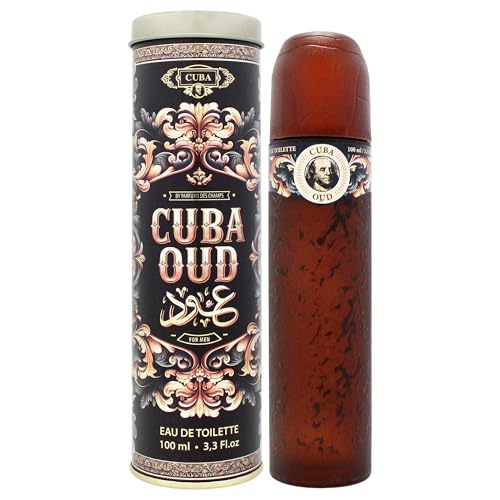Cuba Oud by Cuba for Men - Spray EDT de 3,3 oz