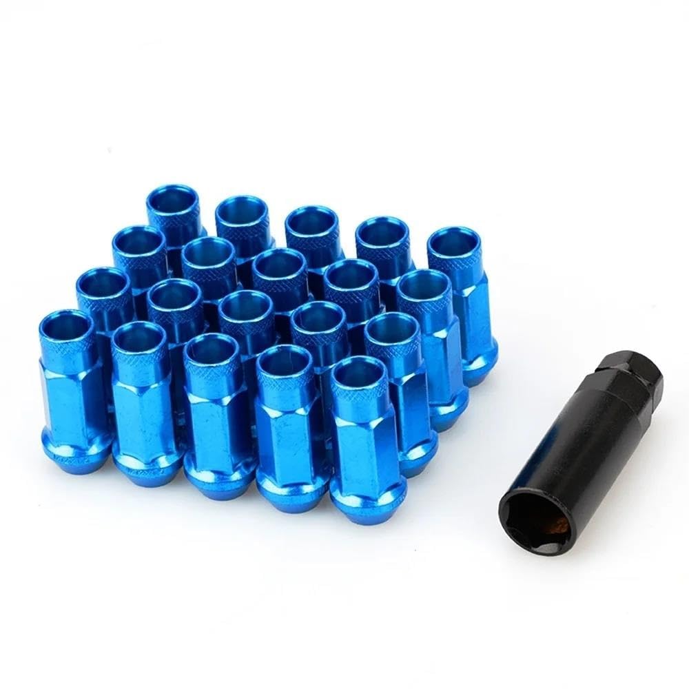 Tornillos de Rueda para Mitsubishi Outlander Triton Attrage 1993-2020, Acero, 50 mm, M12x1.5. Tornillos de Rueda, Tuercas de Rueda, Tornillos con Llave, 20 Unidades.