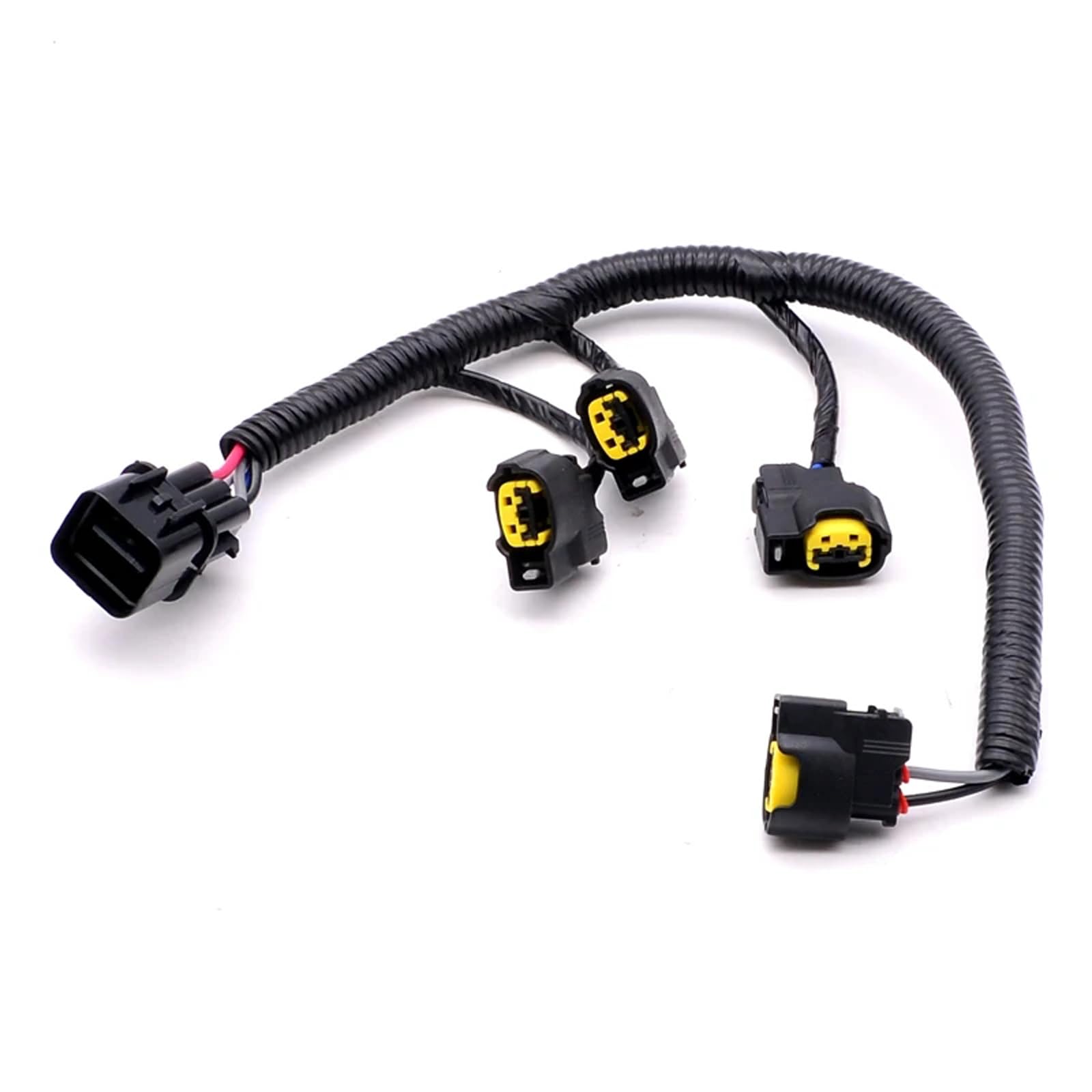 Bobina de encendido del coche Cable Plug Extensión Mazo de cables Compatible Para Kia Rio Soul Ceed Cerato Spectra Forte Rondo Compatible Para Hyundai Elantra i30 Accent 1.6L