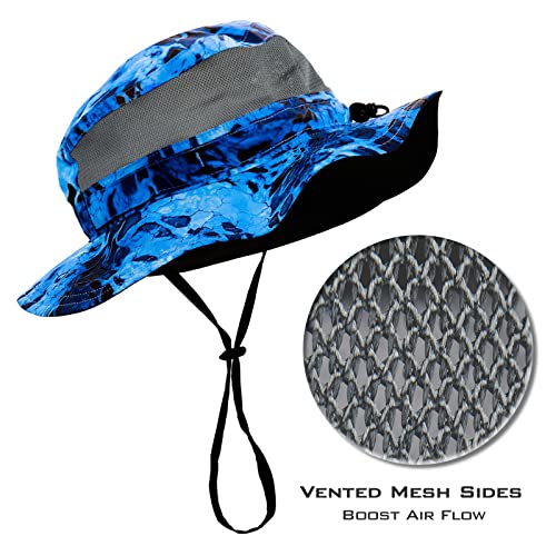 Image of KastKing Sol Armis UPF 50 Boonie Hat - Sun Protection Hat, Fishing Hat, Beach & Hiking Hat, Paddling
