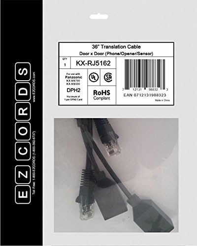 EZCORDS EZC-KX-RJ5162 DPH2 NS700 Translation Cable -