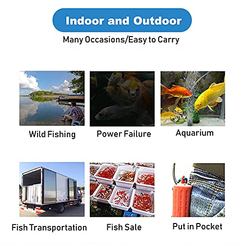 Mini Pompa Aria acquario Usb Pompa Ad Aria Per Acquario Ultra Silent Ossigenatore Per Acquario 1W Pompa Aria Acquario Con Air Stone e Tubo in Silicone a Uscita Singola - Image 7