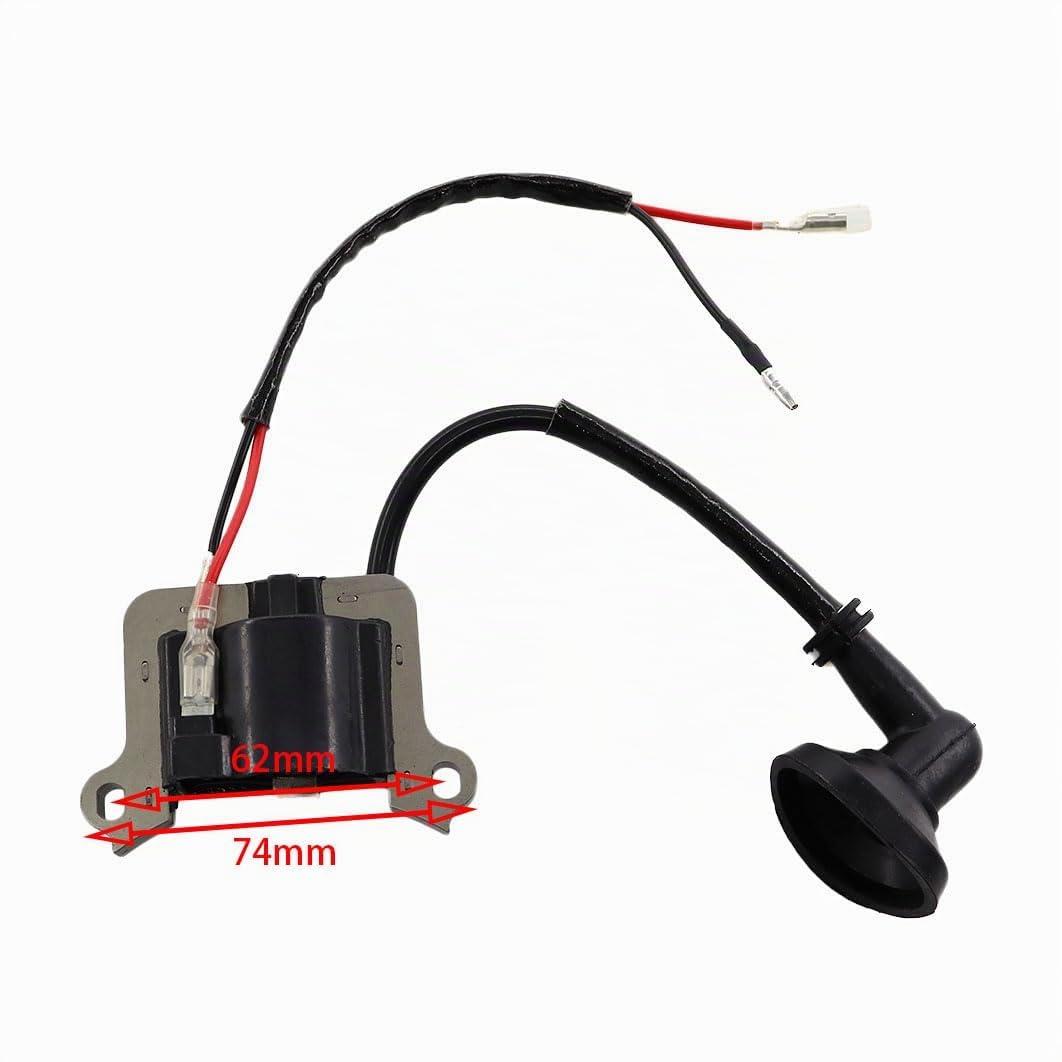 Bobine d'allumage avec bougie pour débroussailleuse 52cc 2 temps 4 en 1 5 en 1 Multitools taille-haies