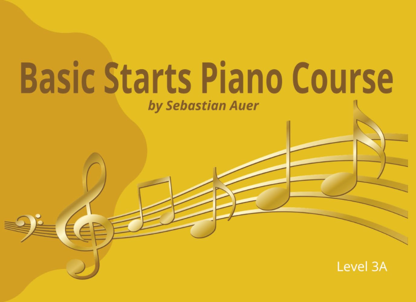 Basic Starts Piano Course Book 2A: Beginning piano for young beginners | Large print beginning piano for kids | Piano primer book 3 A | Wide Staff ... | C Major Piano Songs for young beginners