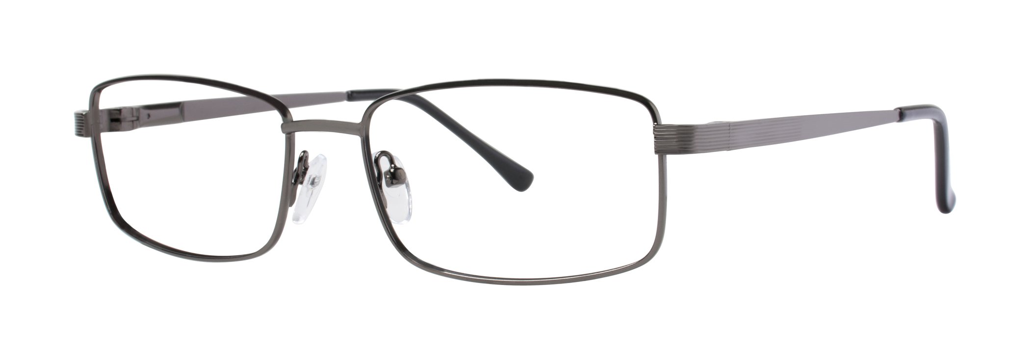 Bo Men's Eyeglasses - Modern Collection Frames - Matte Gunmetal 55-17-140