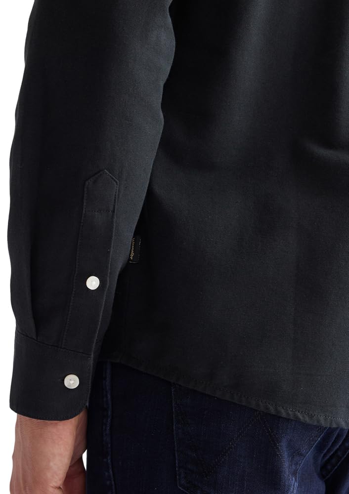 Wrangler - Camisa Hombre - Corte Regular - Oxford Shirt - Indigo Oxford